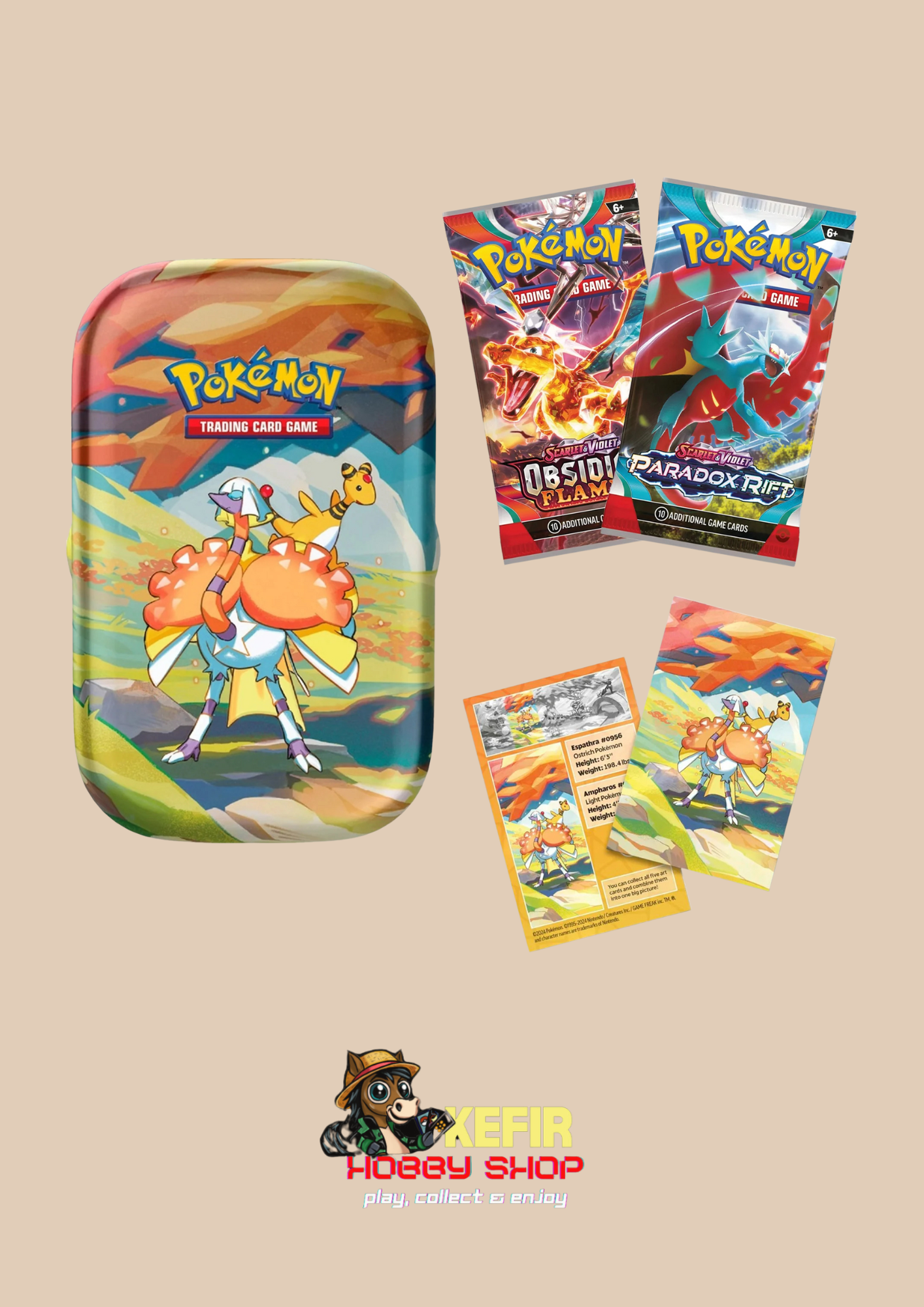 Mini Tin Vibrant Paldea- Pokemon